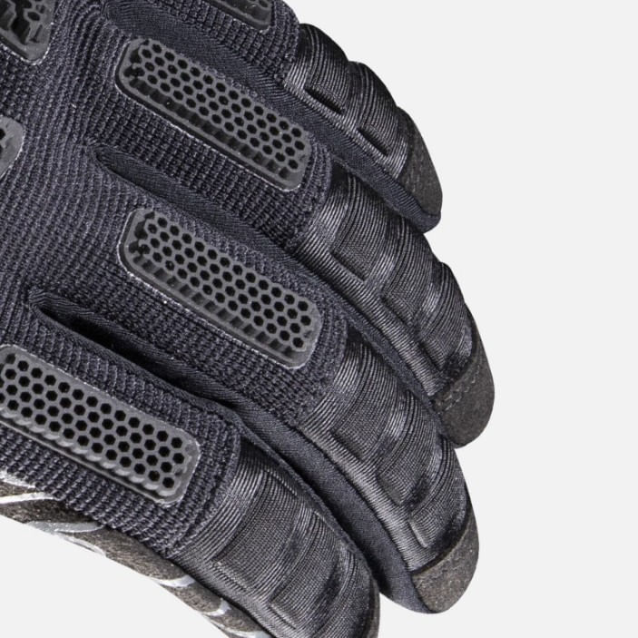 Guante LS2 Ravin Hombre Negro / Blanco